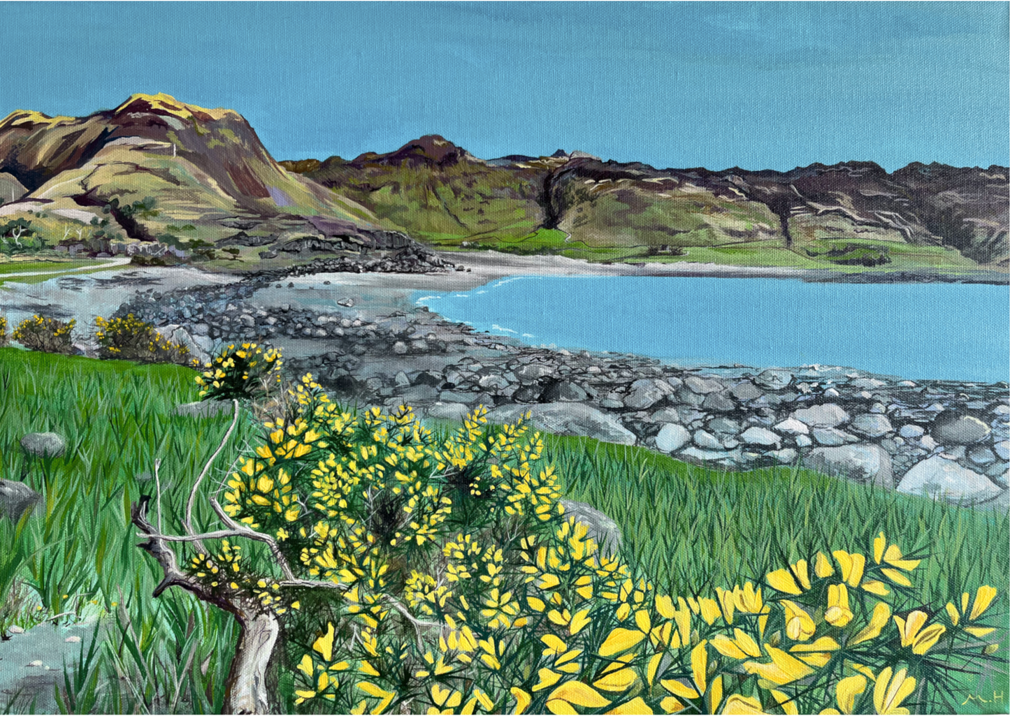 'Laggan sands in summer’ Isle of Mull - Limited edition art print