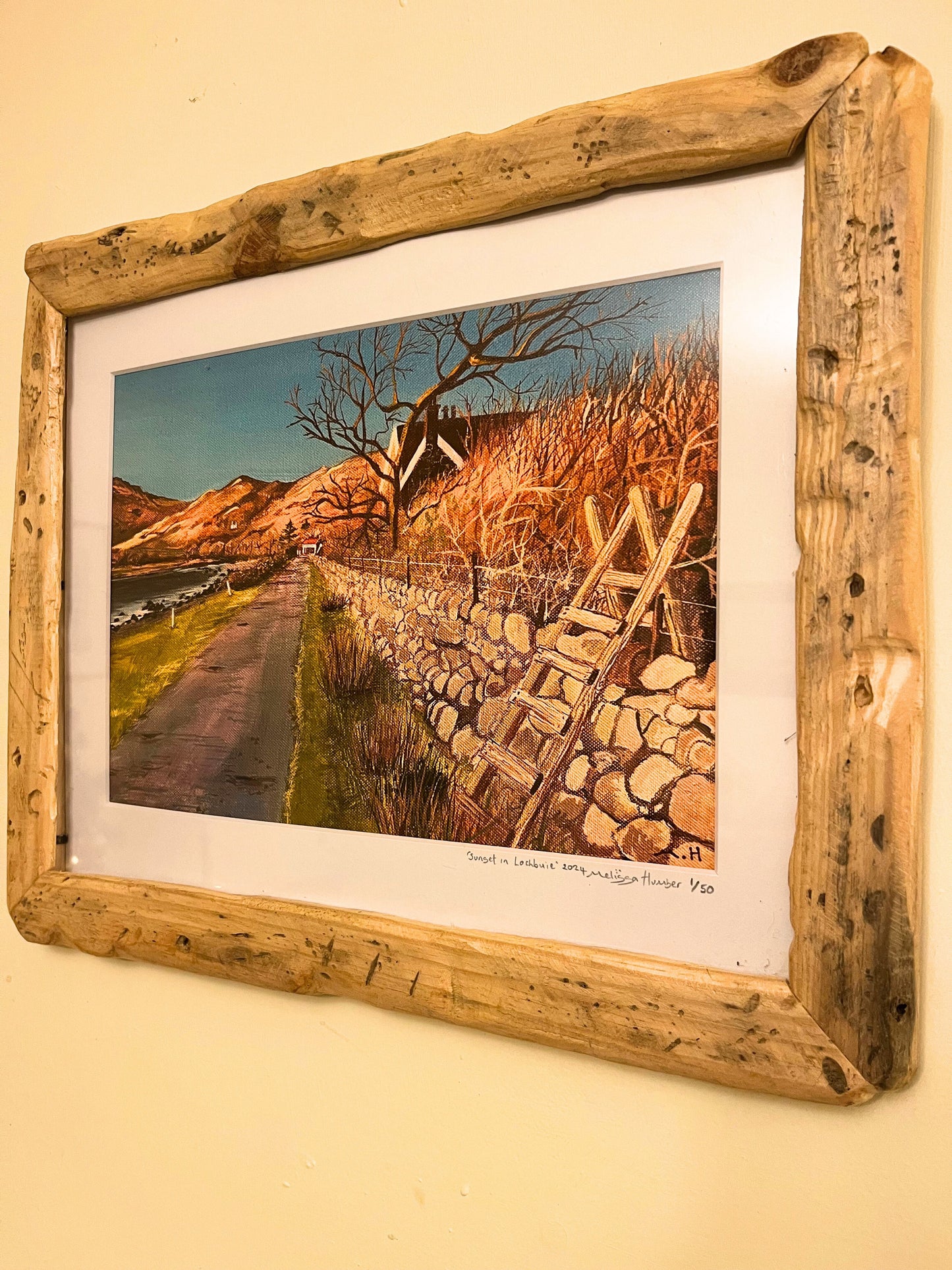 ‘Lochbuie sunset’ Isle of Mull Giclée Art Print