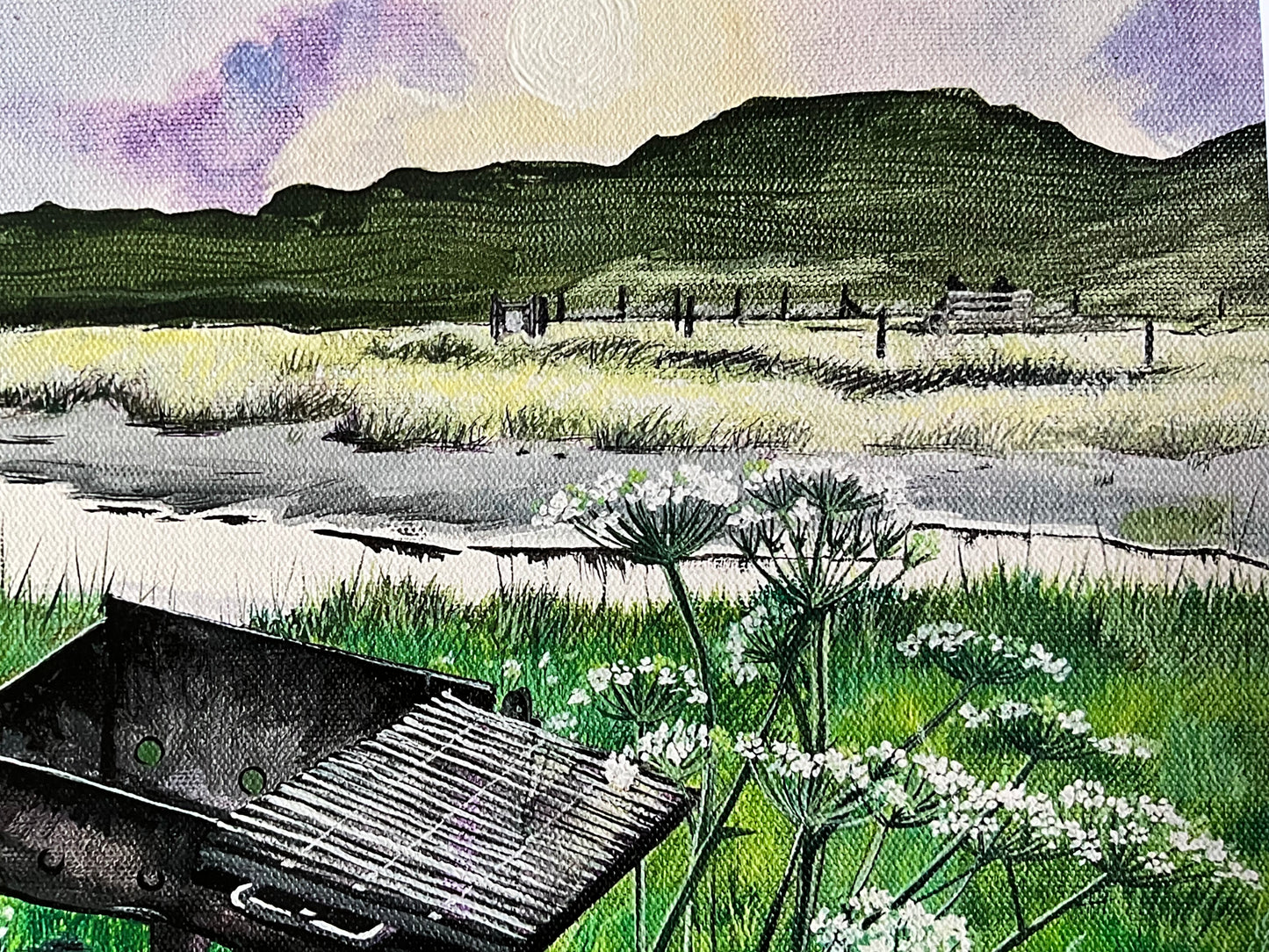 ‘Calgary beach bbq’ - Isle of Mull Giclée Art Print