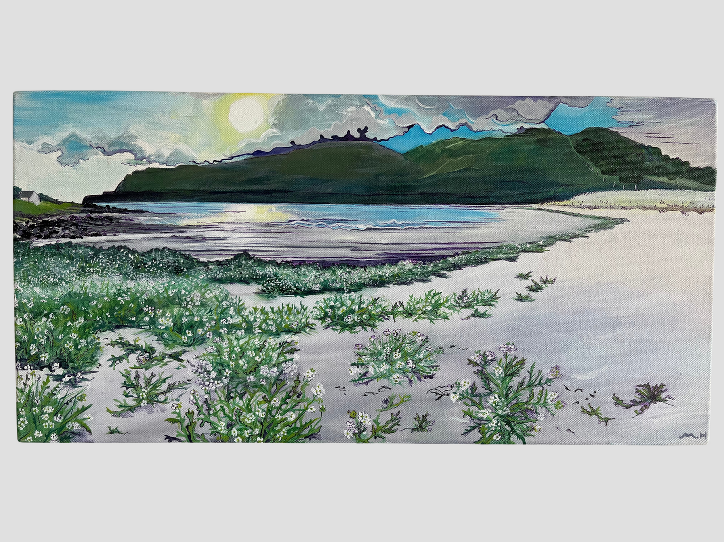 ‘Calgary beach searocket’ - Isle of Mull original landscape painting