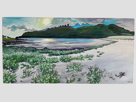 ‘Calgary beach searocket’ - Isle of Mull original landscape painting