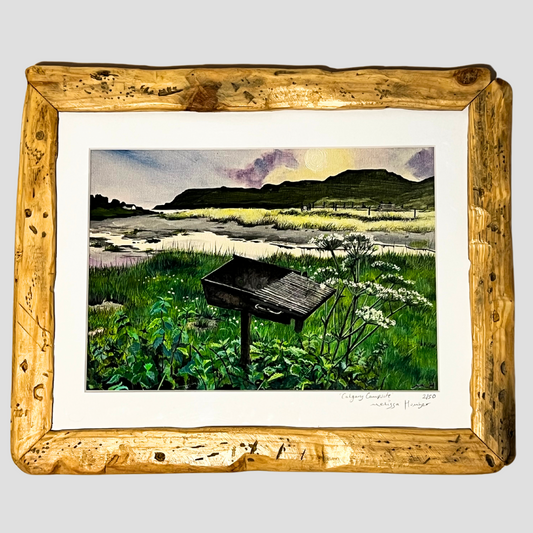 ‘Calgary beach bbq’ - Isle of Mull Giclée Art Print
