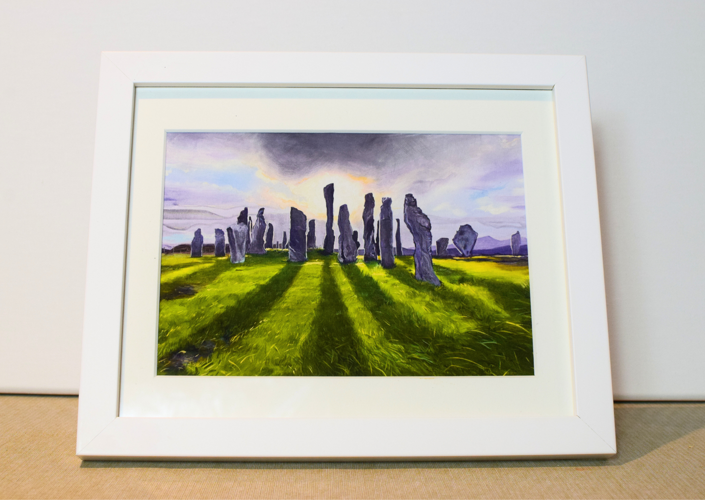 'Callanish site 1' Isle of Lewis art print