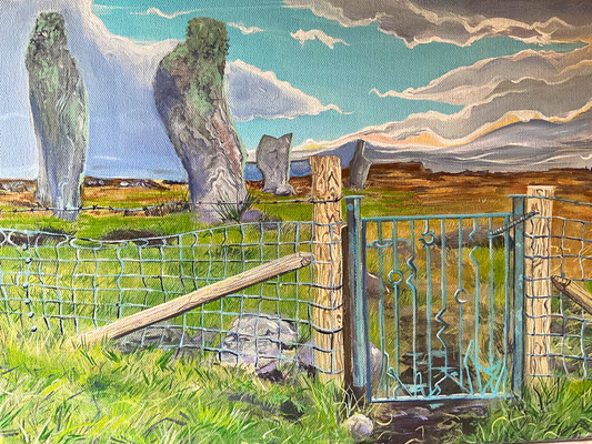 ’Callanish stones II’ - Isle of Mull original landscape painting