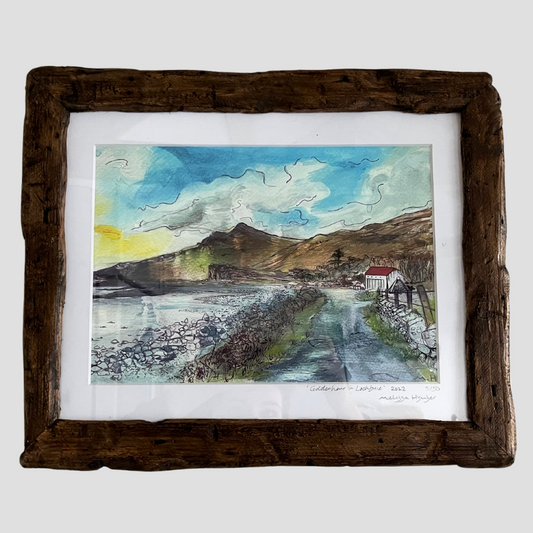 ‘Golden hour in Lochbuie’ - Isle of Mull Giclée Art Print