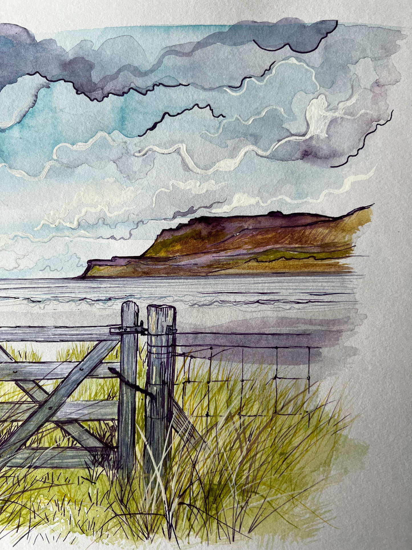 ’Gate to Calgary beach’ - Isle of Mull original field study