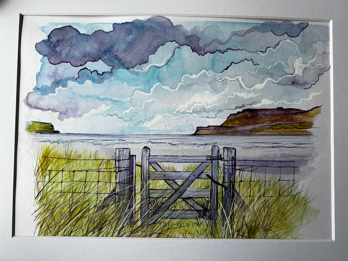 ’Gate to Calgary beach’ - Isle of Mull original field study