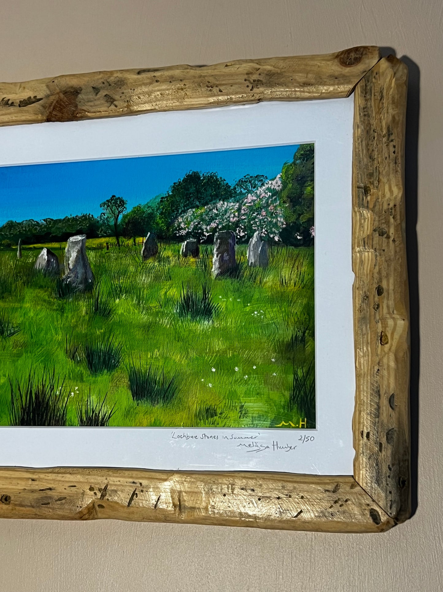 ‘Lochbuie stone circle in summer’ - Isle of Mull Giclée Art Print