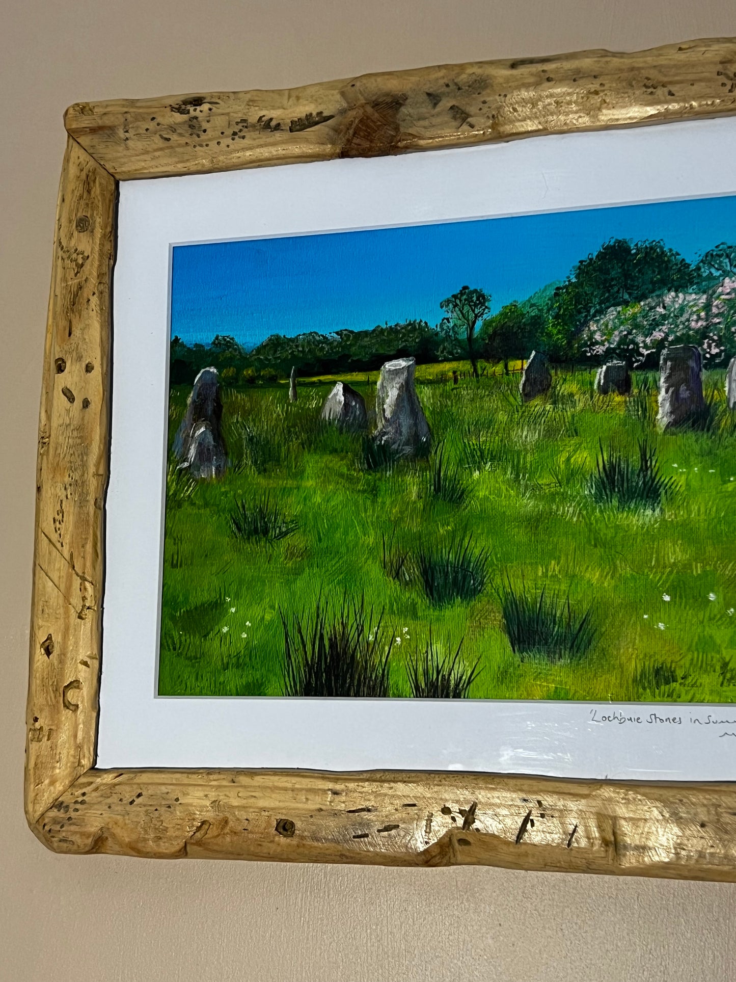 ‘Lochbuie stone circle in summer’ - Isle of Mull Giclée Art Print
