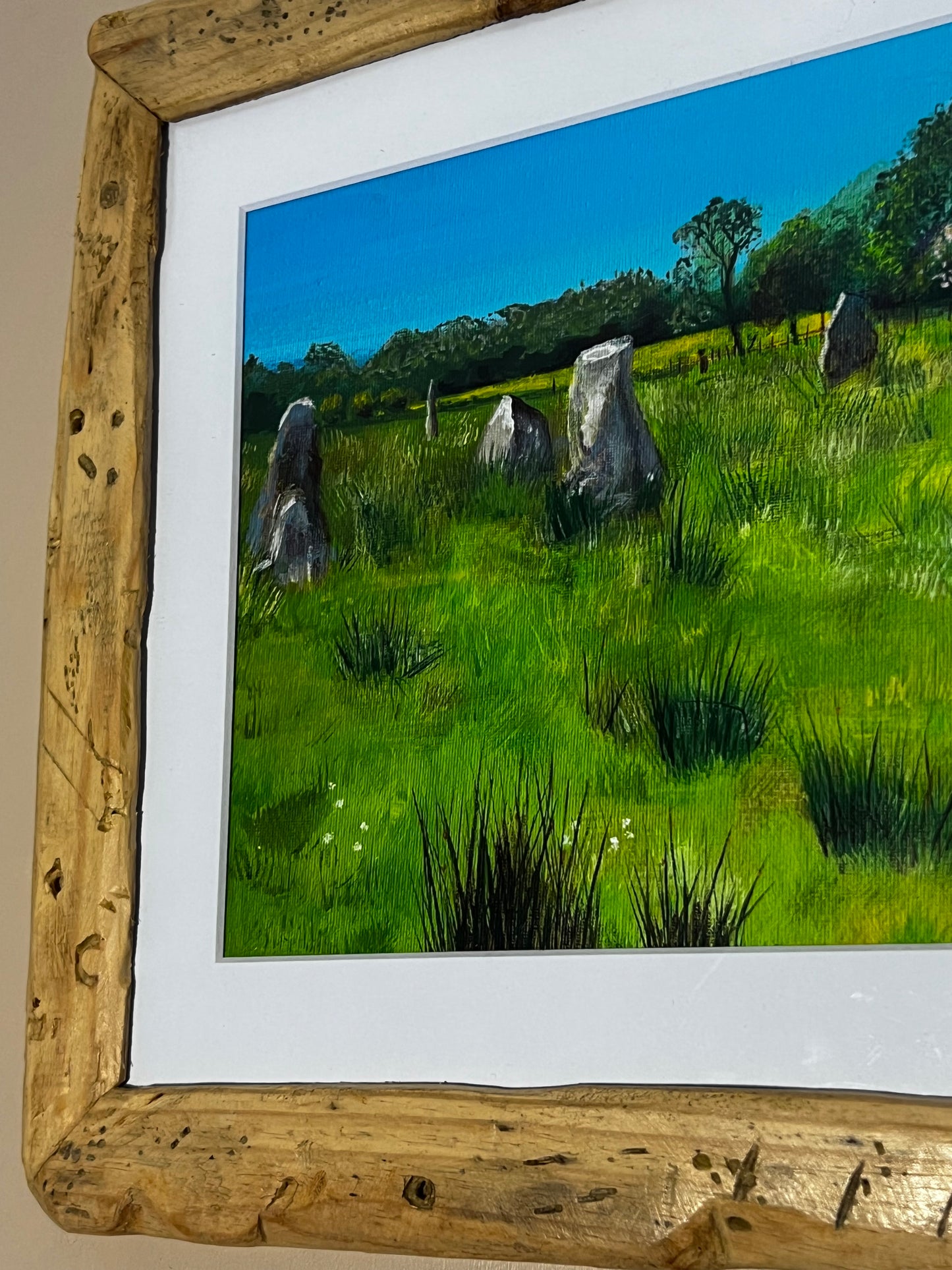 ‘Lochbuie stone circle in summer’ - Isle of Mull Giclée Art Print
