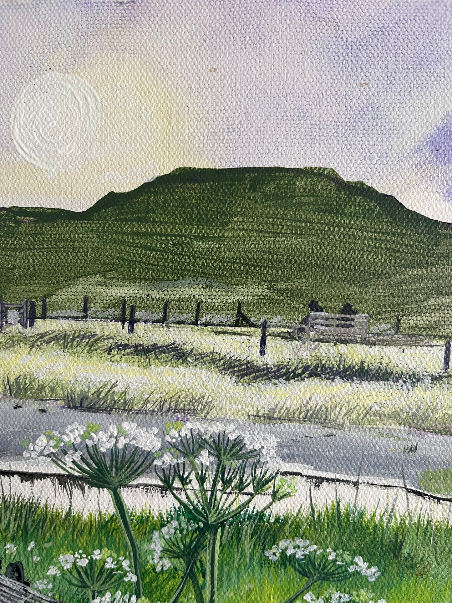 ‘Calgary beach bbq’ - Isle of Mull original landscape painting