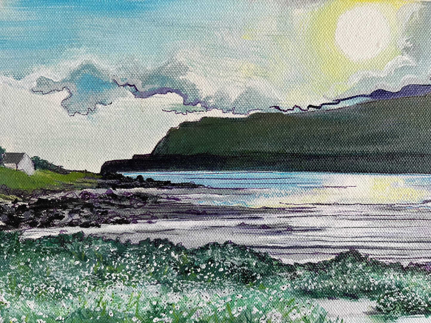 ‘Calgary beach searocket’ - Isle of Mull original landscape painting