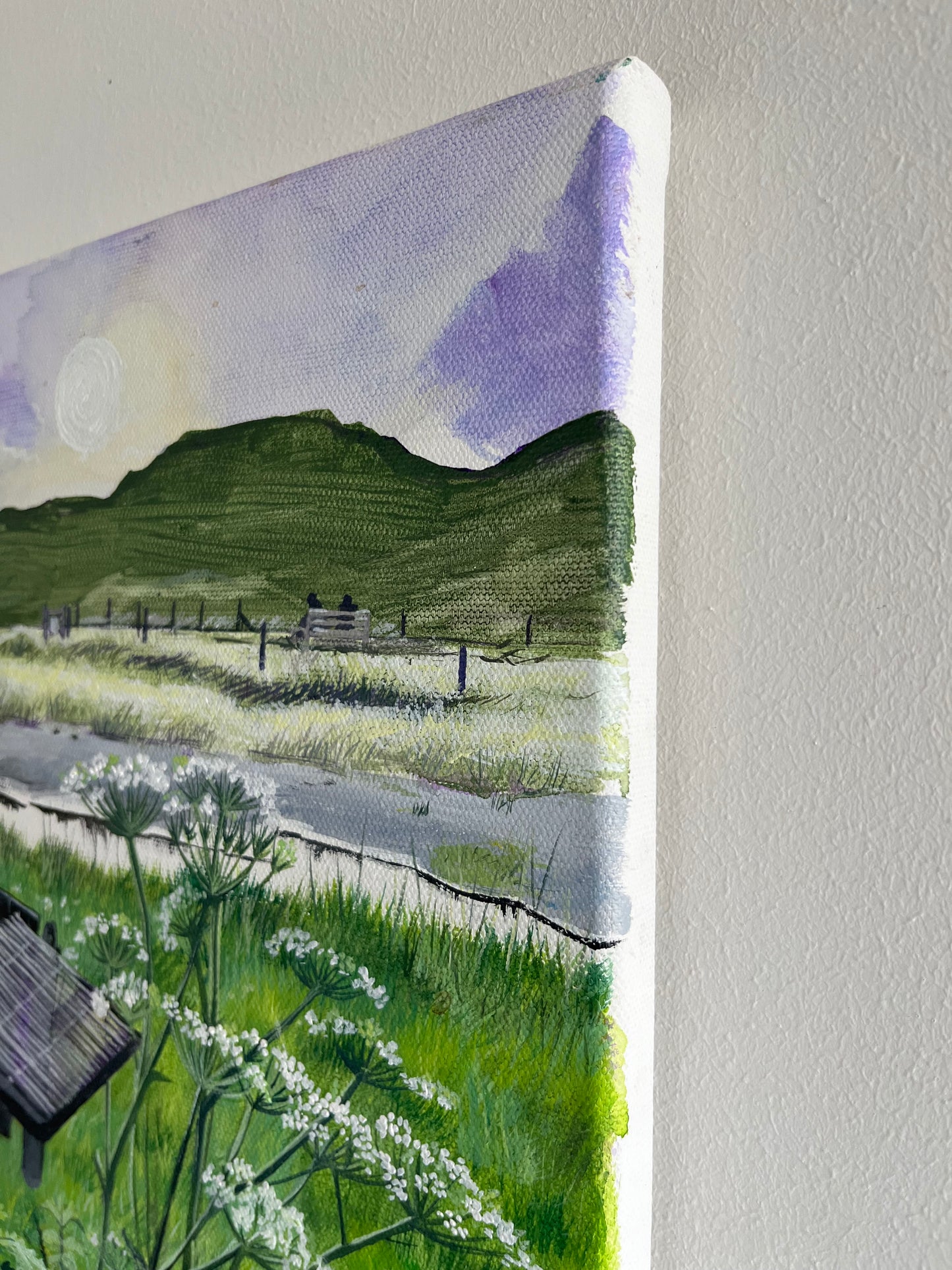 ‘Calgary beach bbq’ - Isle of Mull original landscape painting