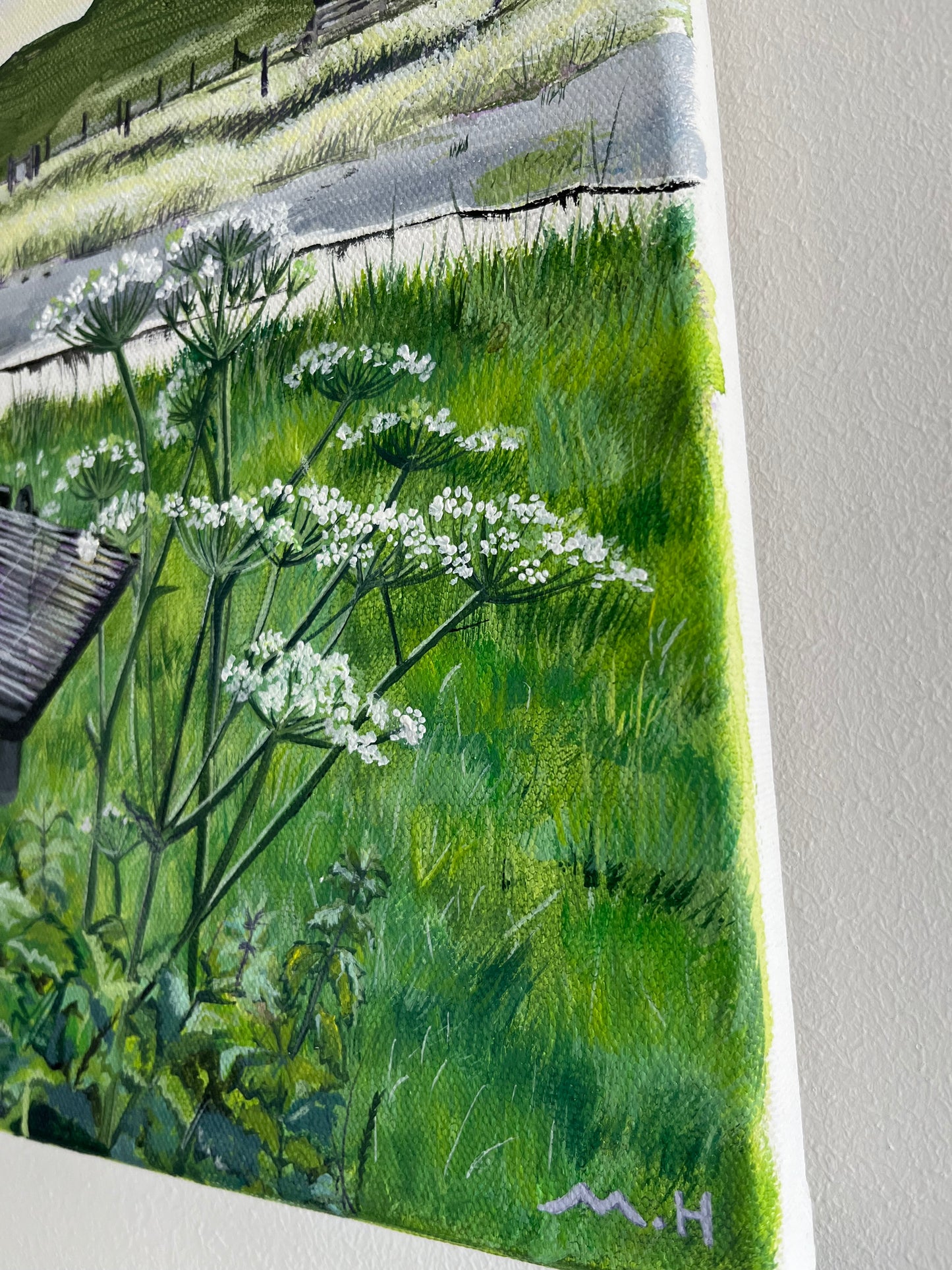 ‘Calgary beach bbq’ - Isle of Mull original landscape painting