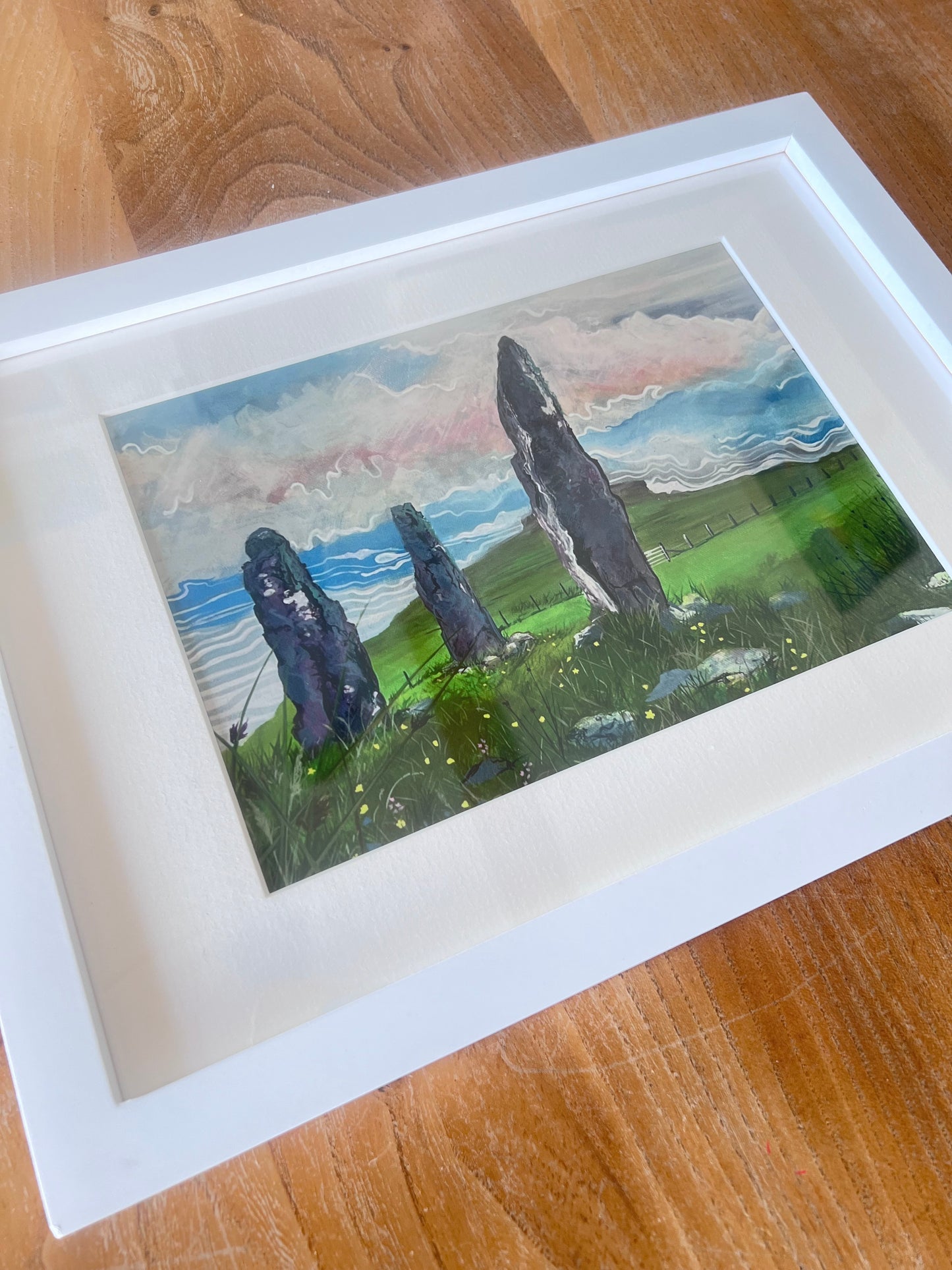 ’Glengorm standing stones’ - Isle of Mull Giclée Art Print