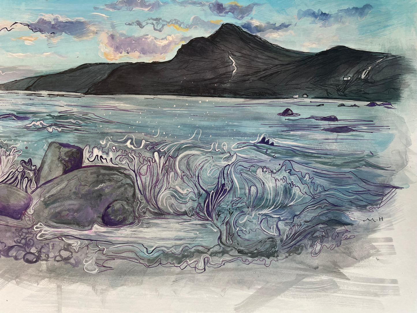 ‘Lochbuie waves’ - Isle of Mull original field study