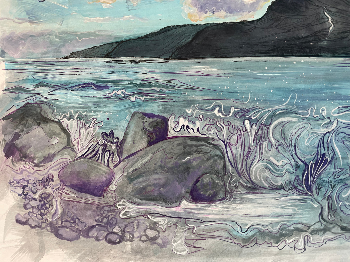 ‘Lochbuie waves’ - Isle of Mull original field study