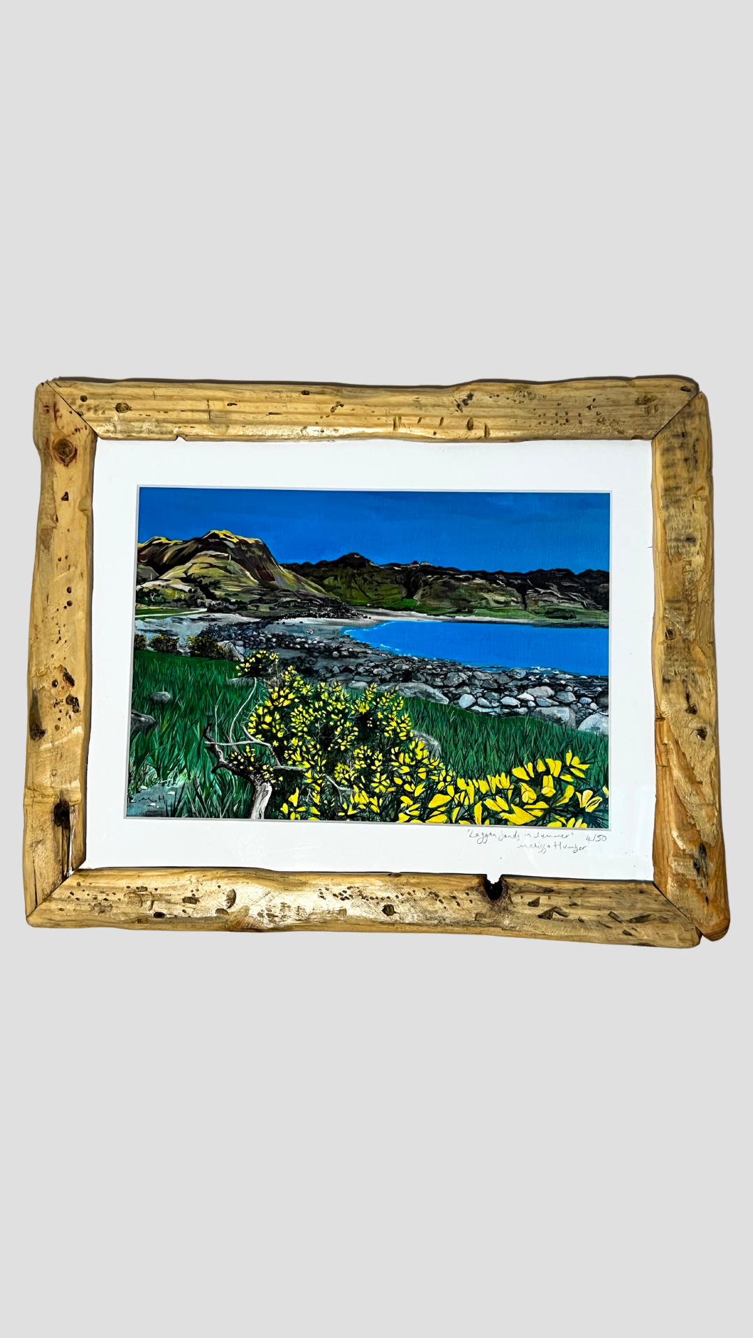 'Laggan sands in summer’ - Isle of Mull Giclée Art Print