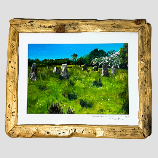 ‘Lochbuie stone circle in summer’ - Isle of Mull Giclée Art Print