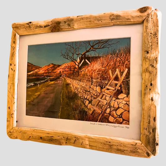 ‘Lochbuie sunset’ Isle of Mull Giclée Art Print