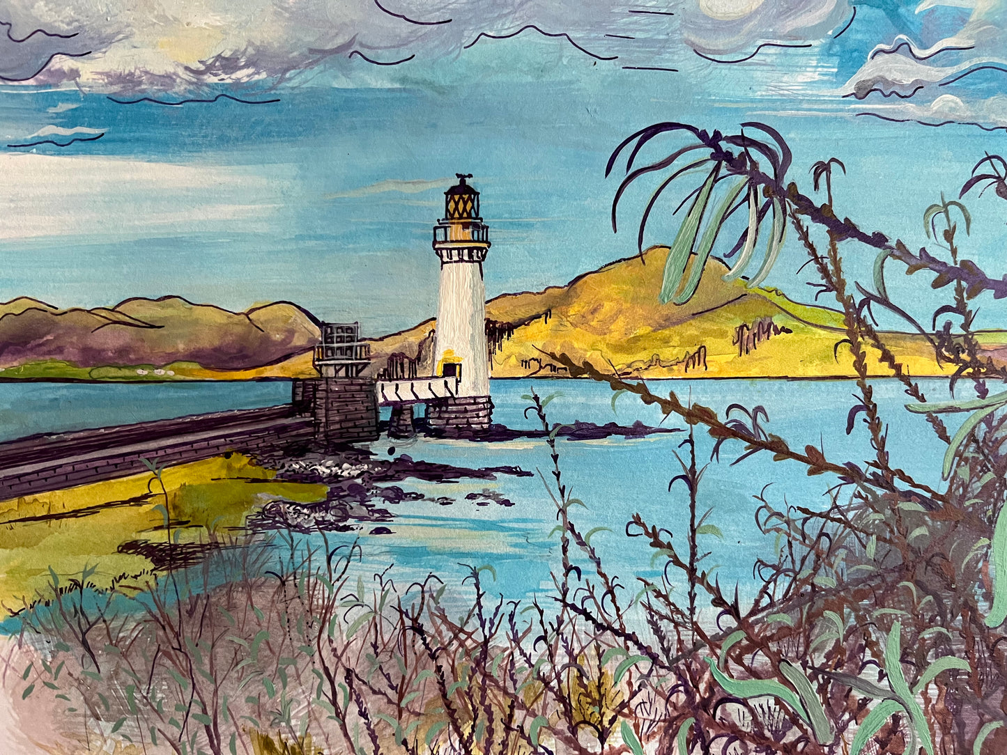 ’Tobermory lighthouse’ - Isle of Mull original field study