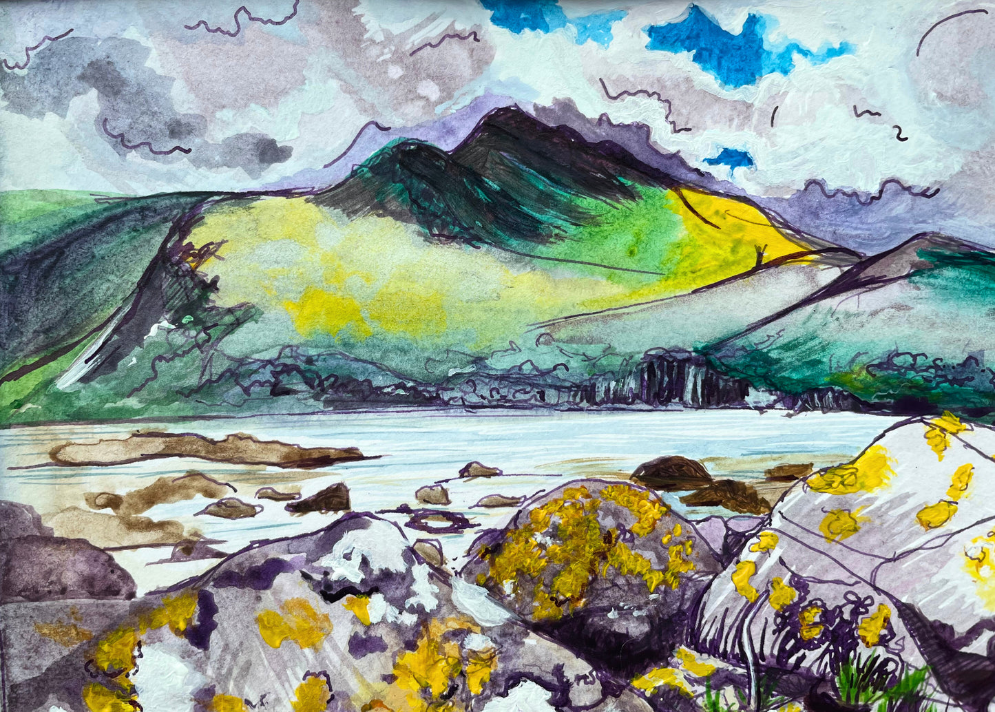 'Unforgettable colour’ - Lochbuie, Isle of Mull original painting