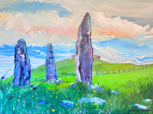 ’Glengorm standing stones’ - Isle of Mull Giclée Art Print