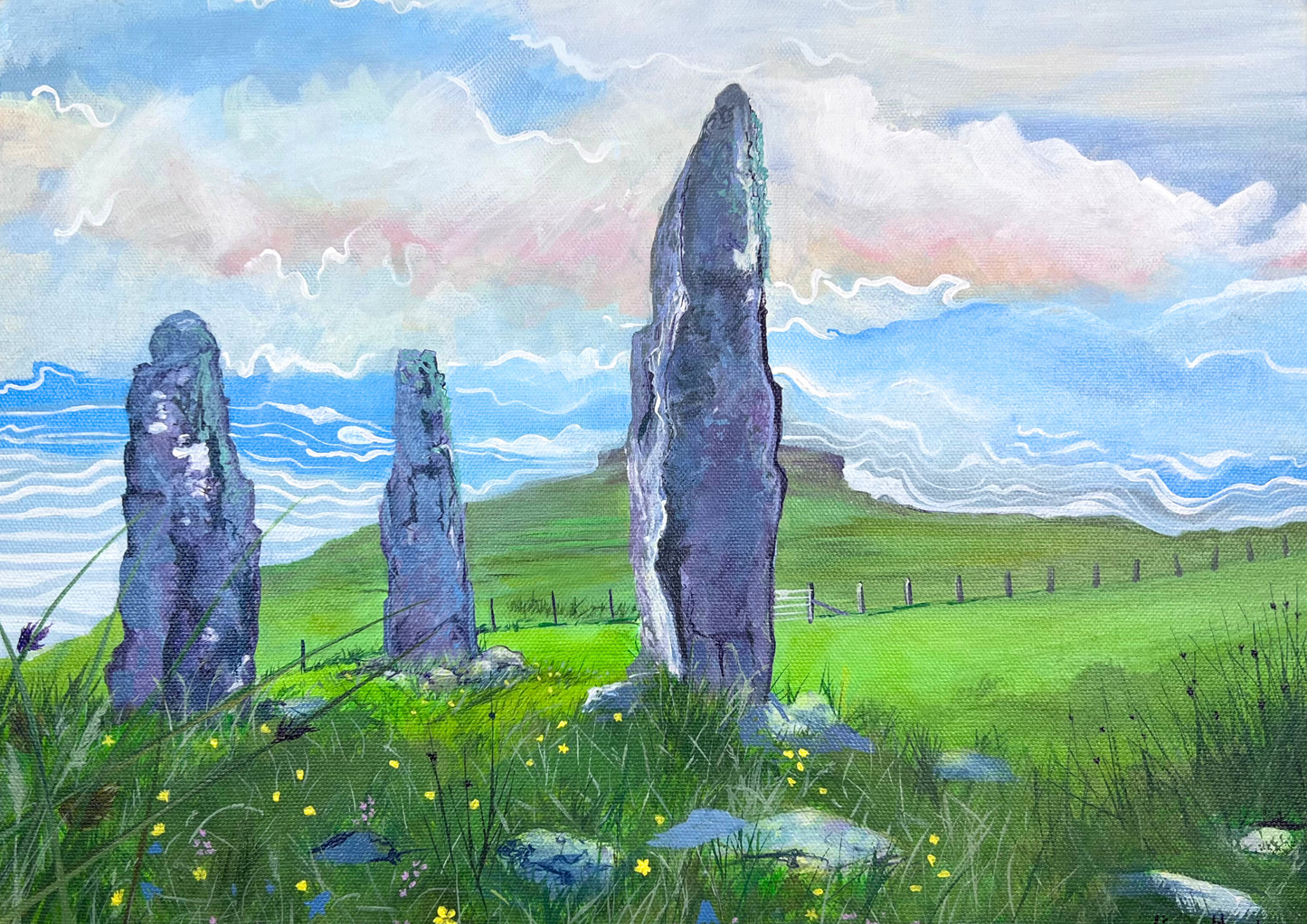 Glengorm stones summer Isle of Mull 2024 by Melissa Humber  (3508 x 2480 px)