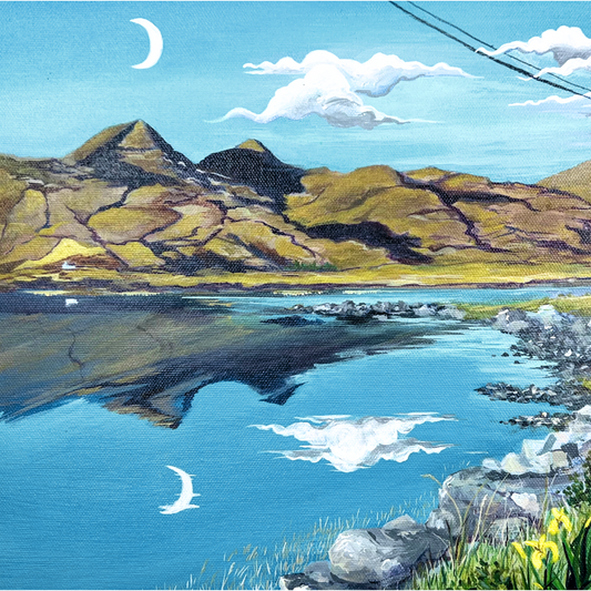 Ben More Isle of Mull painting by Melissa Humber