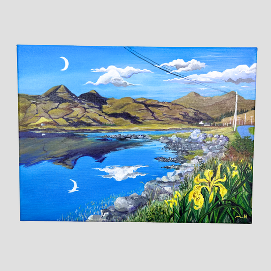 Ben more reflection Mountain on the Isle of Mull 2025 by Melissa Humber