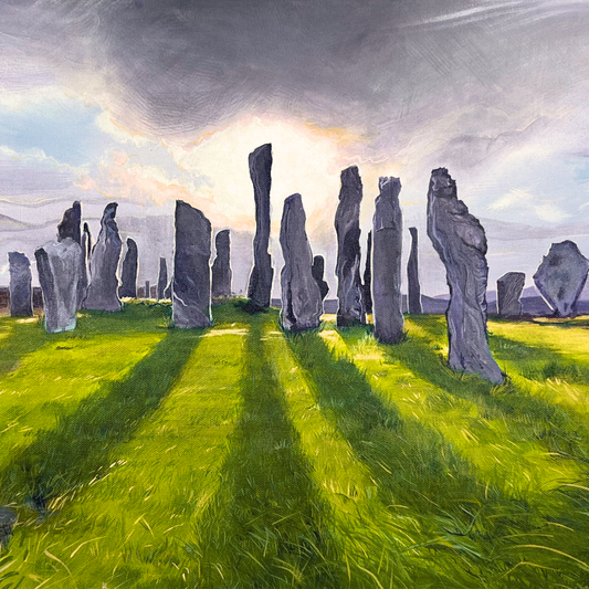 Callanish standing stones site 1 by Melissa Humber