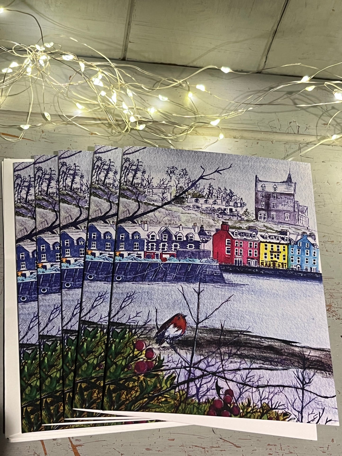 ‘Winter in Tobermory’ Christmas charity card