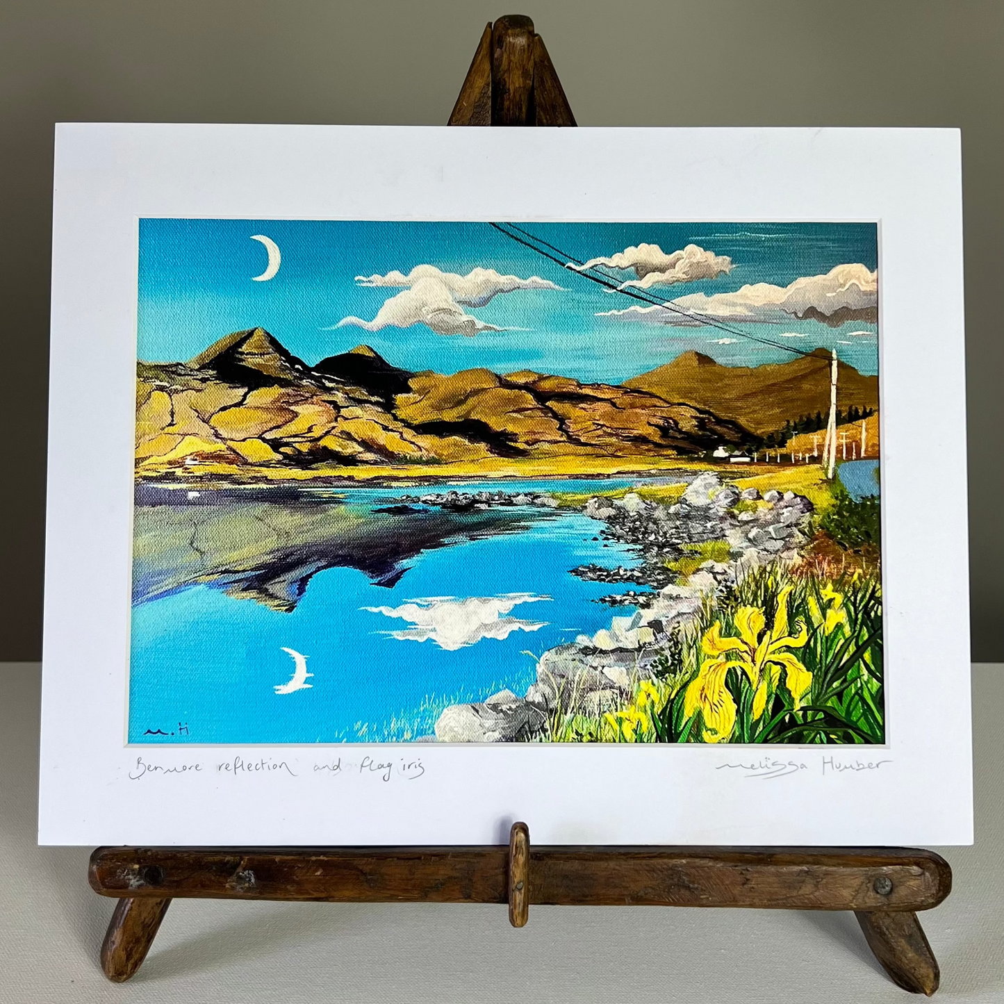 HALF PRICE || ’Ben more reflections’ - Isle of Mull Art Print (flawed)