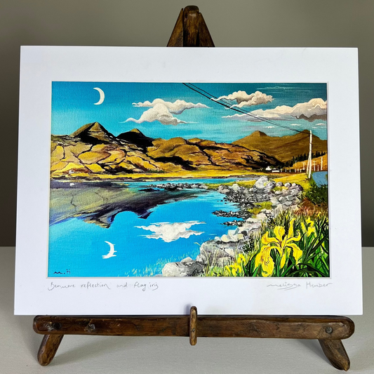 HALF PRICE || ’Ben more reflections’ - Isle of Mull Art Print (flawed)