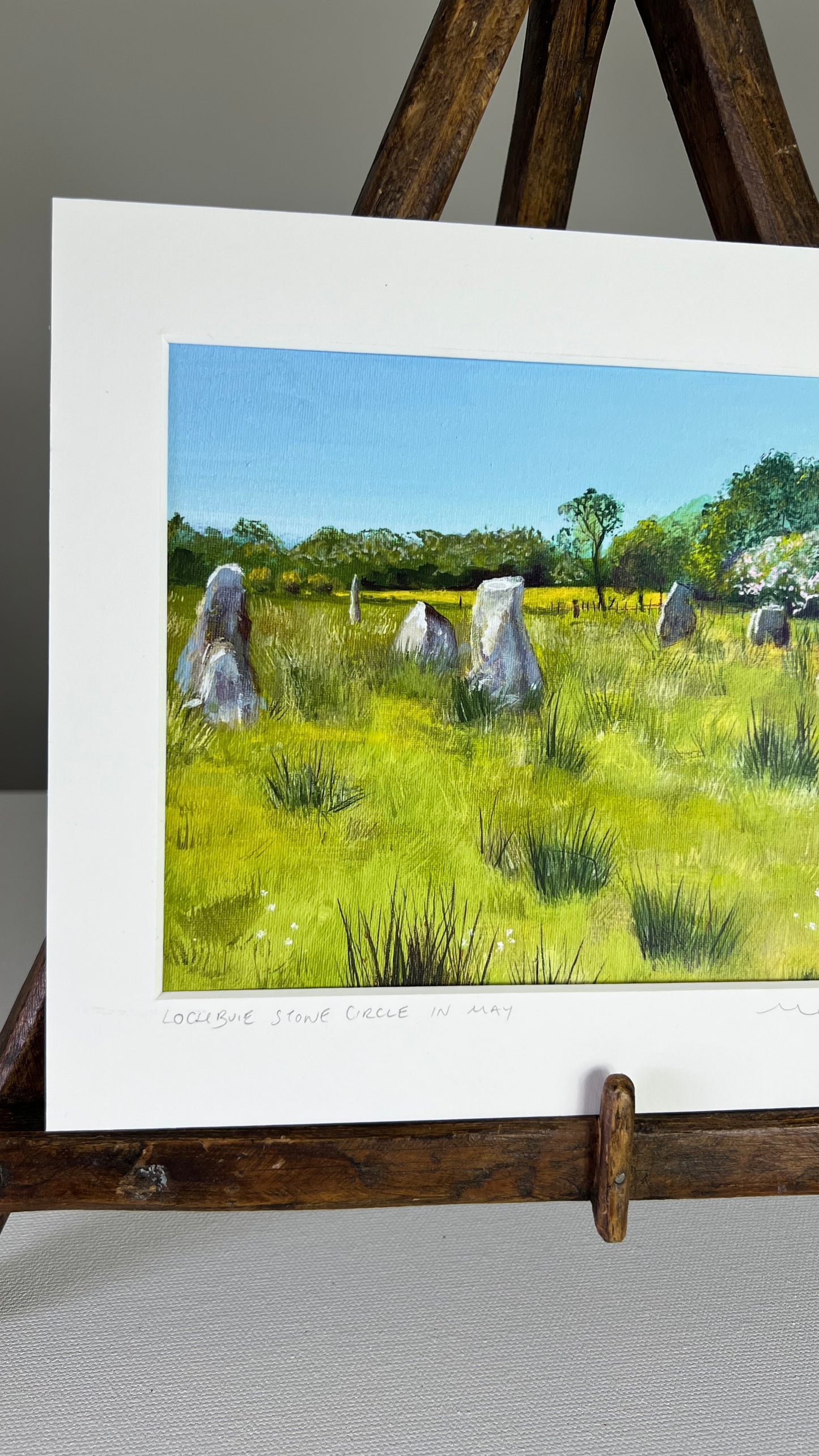‘Lochbuie stone circle in summer’ - Isle of Mull Giclée Art Print