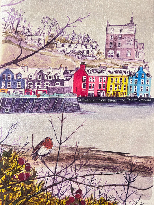 ‘Winter in Tobermory’ - Isle of Mull original field study