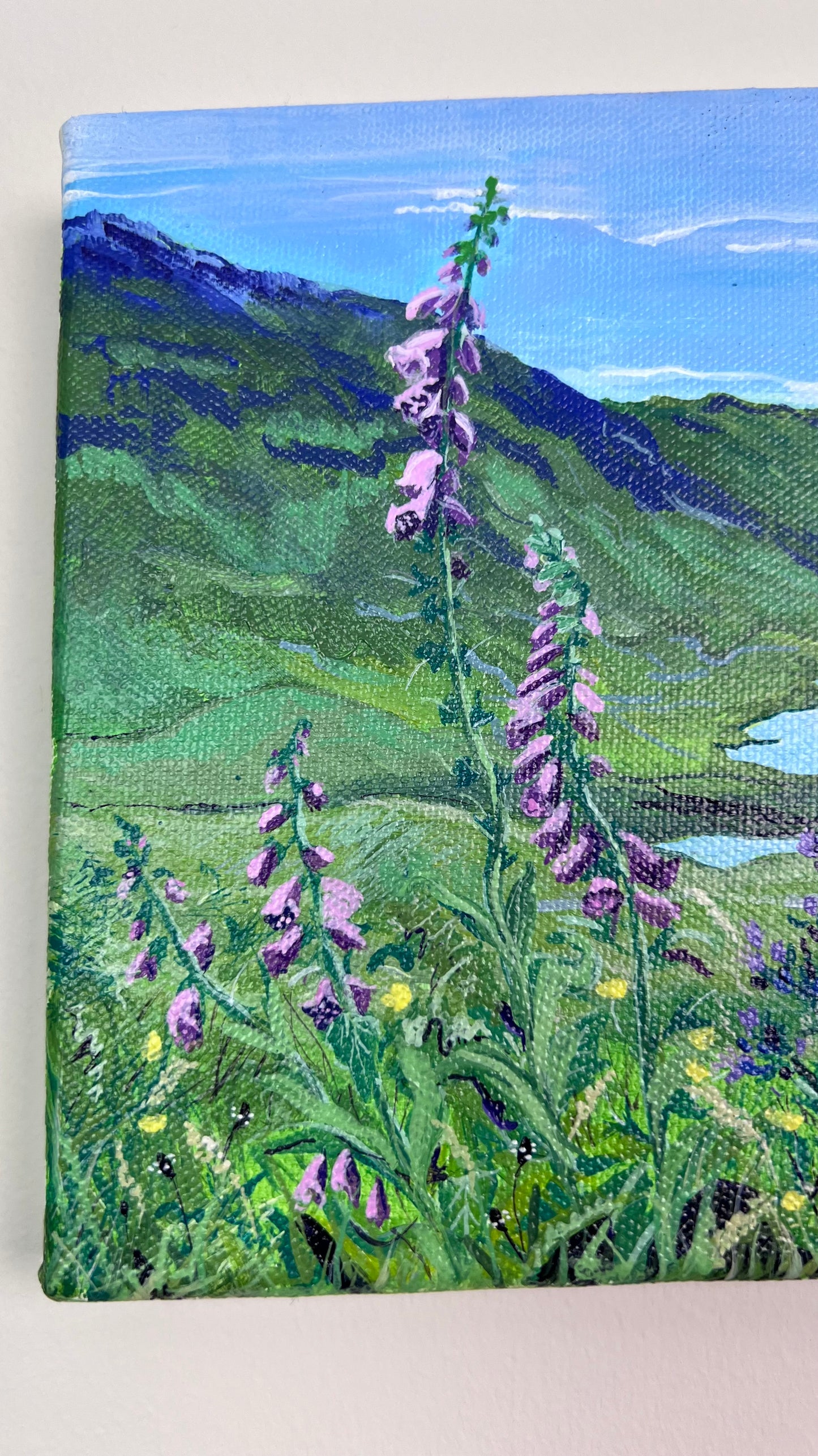 ’The three lochs in summer’ - Isle of Mull original painting