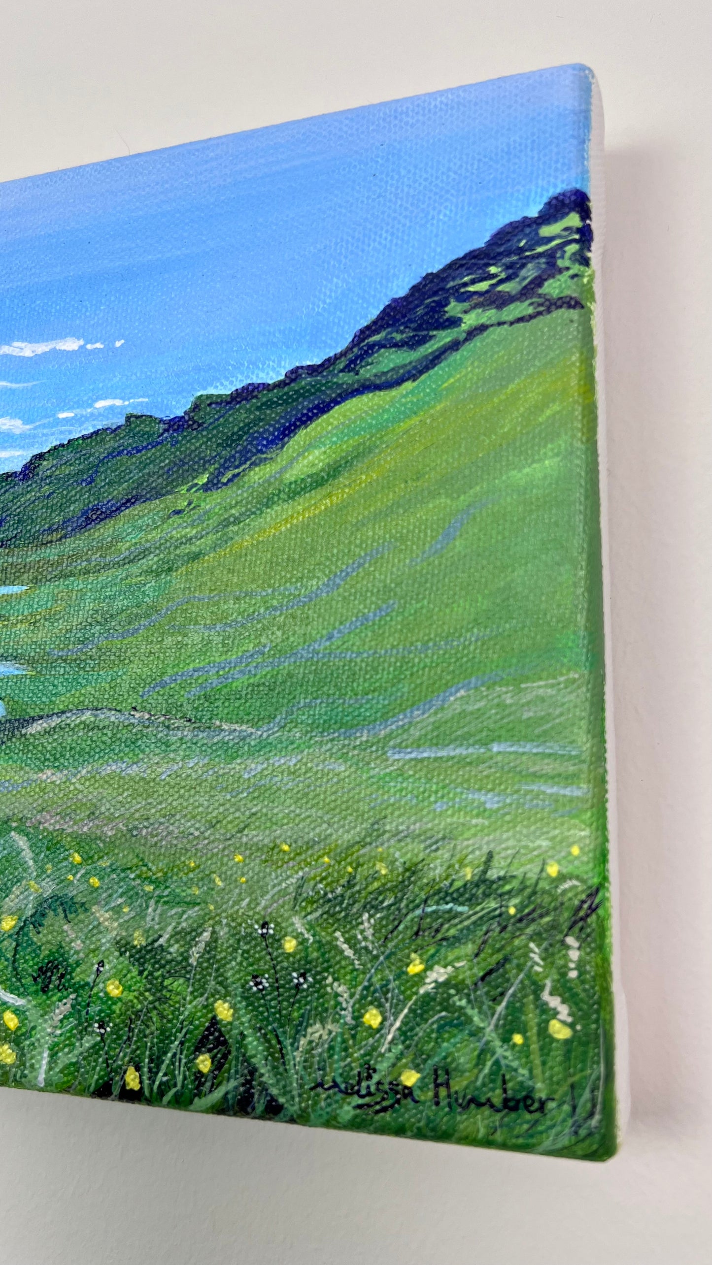 ’The three lochs in summer’ - Isle of Mull original painting
