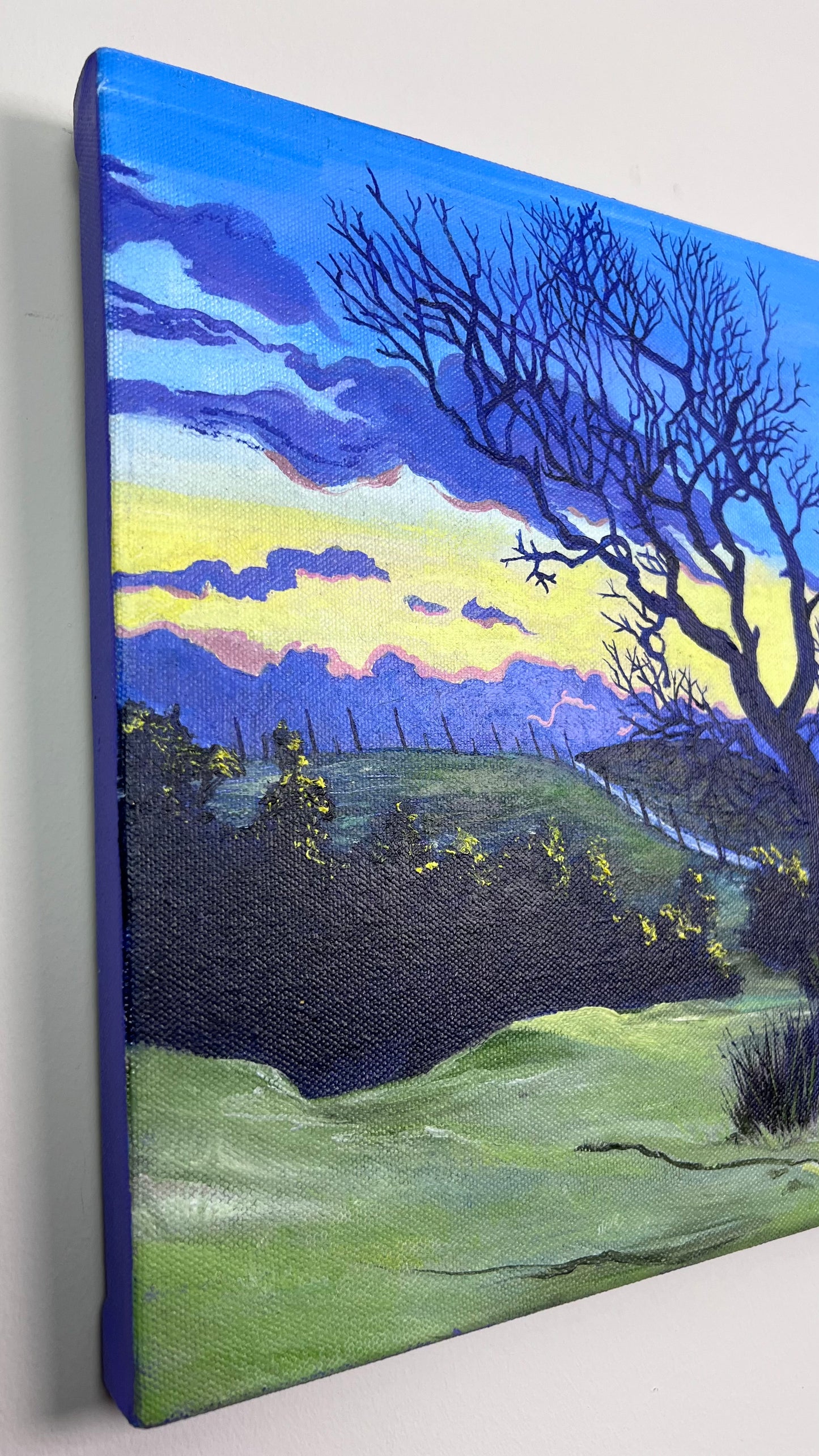 ‘View from Laggan lodge’ - Isle of Mull original oil painting