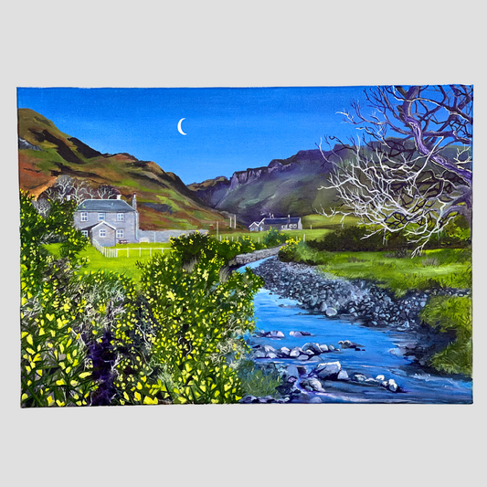 Laggan lodge and the bothy in Lochbuie 2025 Isle of Mull by Melissa Humber