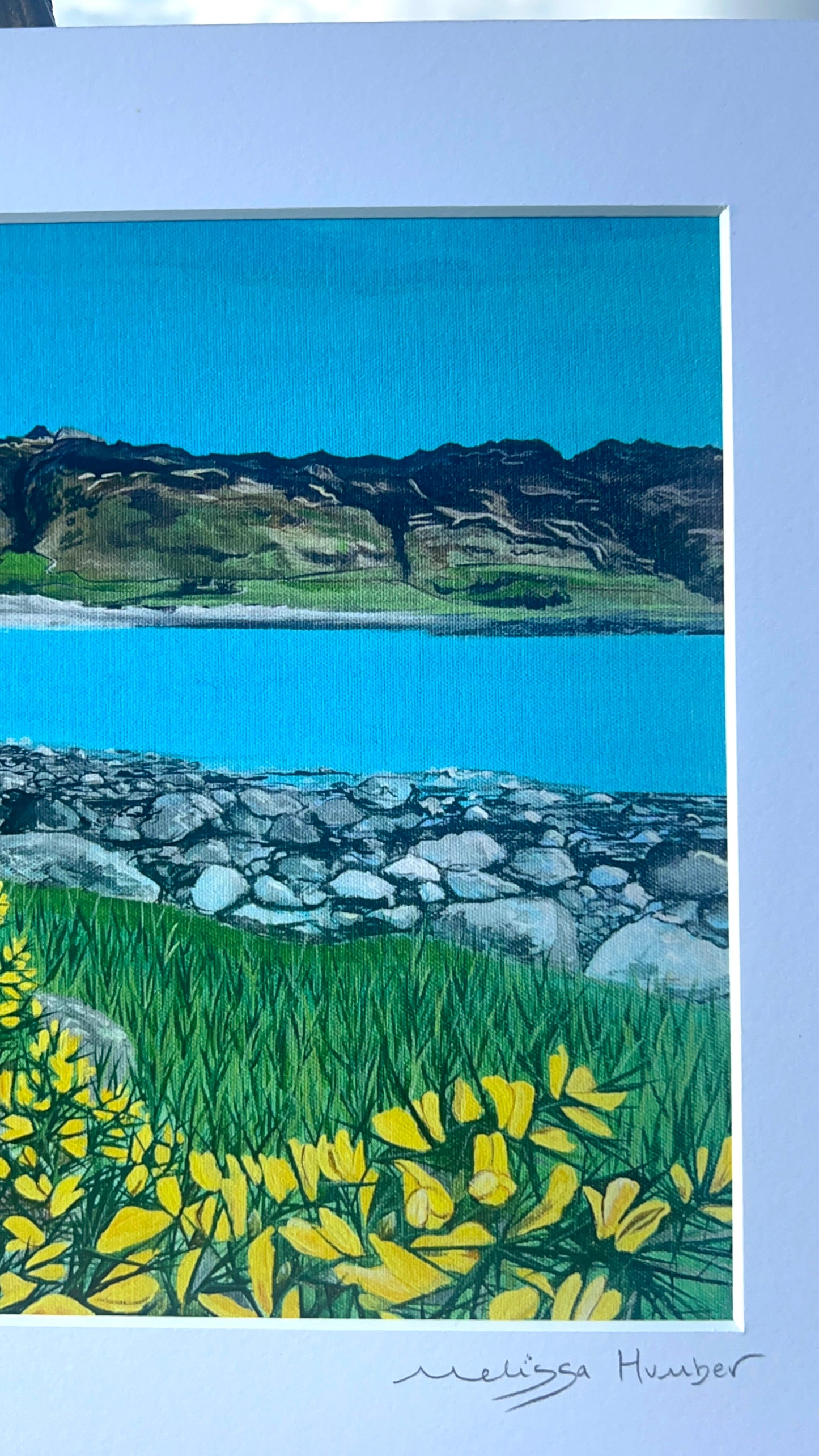 'Laggan sands in summer’ Isle of Mull - Limited edition art print