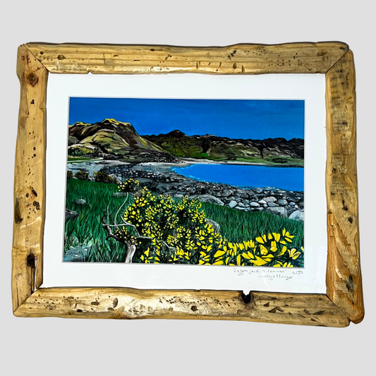 'Laggan sands in summer’ - Isle of Mull art print