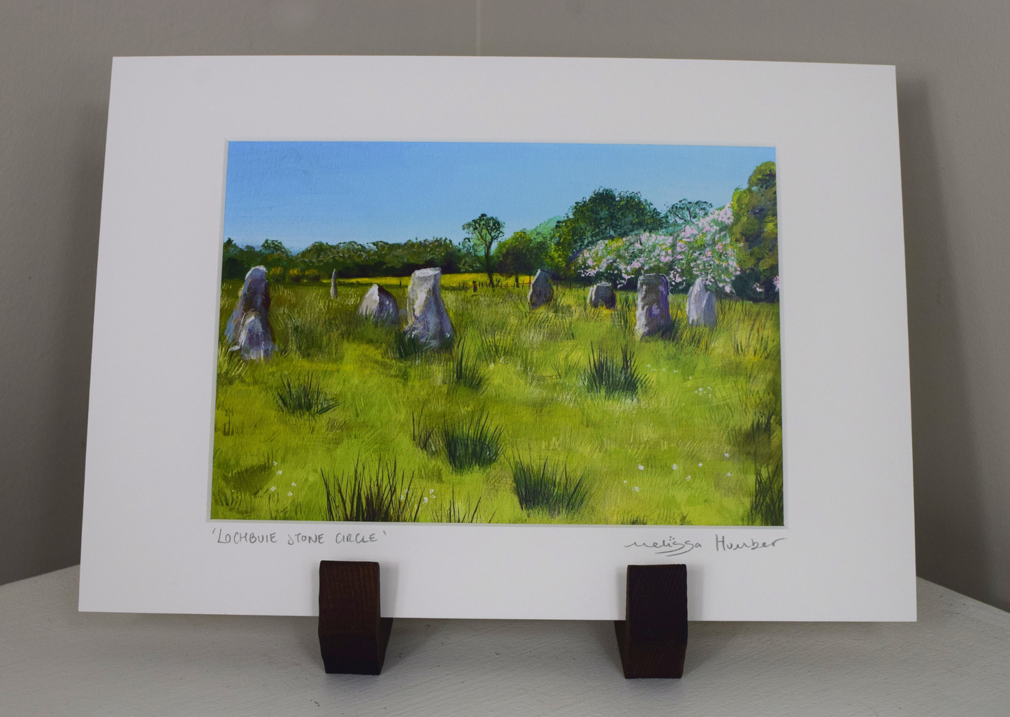 ‘Lochbuie stone circle in summer’ - Isle of Mull Giclée Art Print