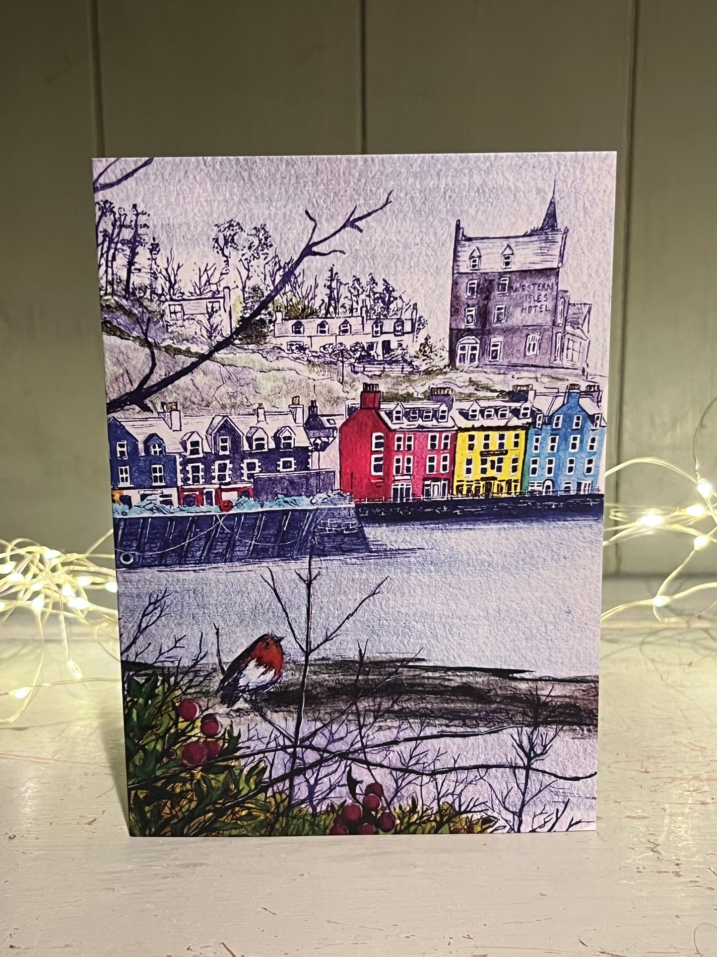 ‘Winter in Tobermory’ Christmas charity card